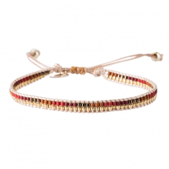 Jamie Red Gold armband
